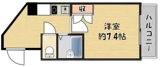 LOTUS R33【8階】の間取り