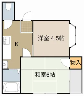 ベルフィオーレ大日【3階】の間取り