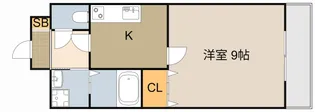 アムール YF【201号室】の間取り