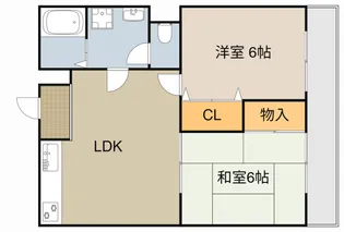 コンフェリア秦【3階】の間取り
