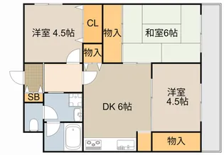 グレイス辻本【7階】の間取り