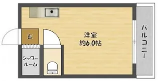 ボヌール大日A棟【4階】の間取り