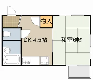 センチュリー寝屋川【2階】の間取り