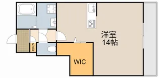 ソレイユ【1階】の間取り