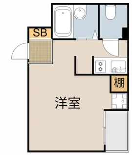 メゾン山本【203号室】の間取り