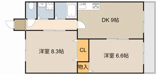 ユートピア中野Ⅱ【4階】の間取り