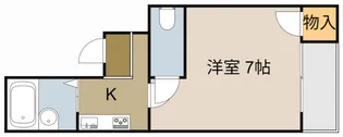 フリーディオ春日町【401号室】の間取り
