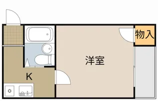 フリーディオ春日町【403号室】の間取り