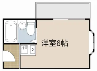 本町ハイツ【303号室】の間取り