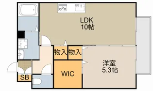 カーサ南野口【2階】の間取り