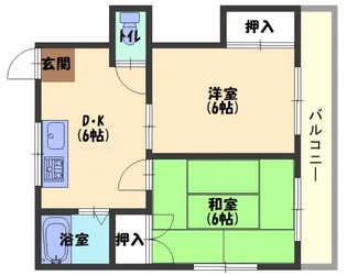 エムロード上神田【4階】の間取り