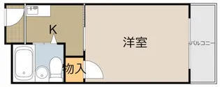 門真プラザ【3階】の間取り
