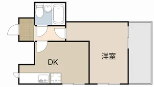 みなみマンション【302号室】の間取り