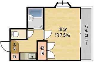 ルパッセURAKAWA【4階】の間取り