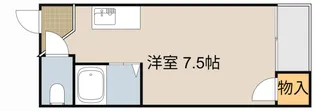 ディパーチャ大和田【203号室】の間取り