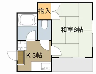 川島第3ビル【1階】の間取り