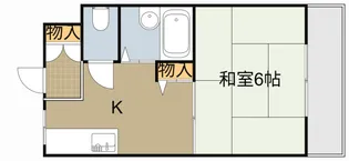ジャルダン【3階】の間取り