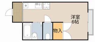 イーストタウンハイツ【408号室】の間取り