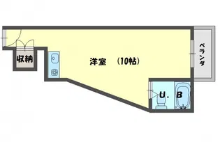 大和ヒューマンハイツ点野C棟【302号室】の間取り