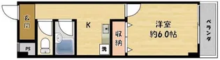 アビリティK【2階】の間取り