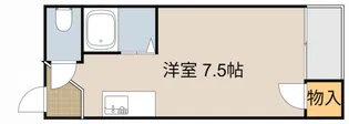 ディパーチャ大和田【202号室】の間取り