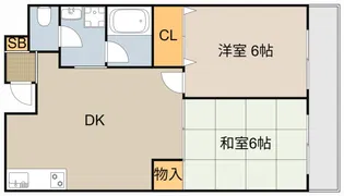 幸福ハイツ【313号室】の間取り