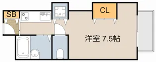 レアル守口【2階】の間取り