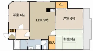 イルパラッツォ【3階】の間取り