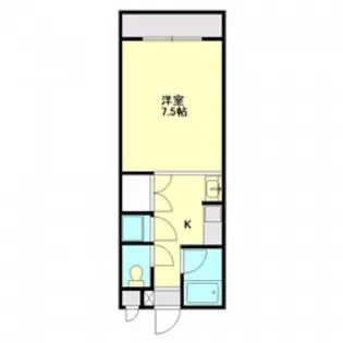 ジョイフルホームズ【105号室号室】の間取り