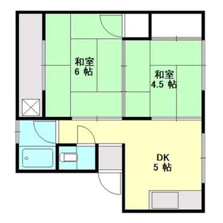 霜田マンション【A-3号室号室】の間取り