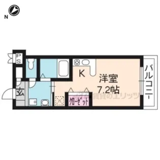 ラポール藤【2階】の間取り