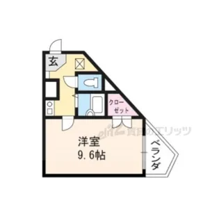 ディアリオ大宮【203号室】の間取り