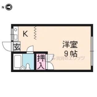 ドールハウス【302号室】の間取り