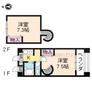 メゾンブランシュ200【503号室】の間取り