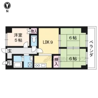 シャルレ8番館【203号室】の間取り