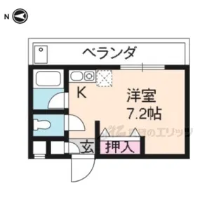 グランレブリー桂有栖川?【3階】の間取り