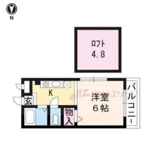 メゾン西上総【201号室】の間取り