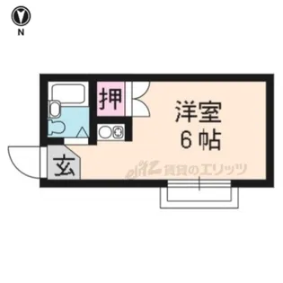 ミネ北山2【201号室】の間取り