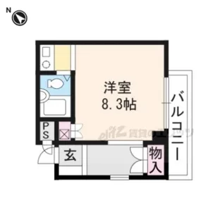 シルキーハイツ阪源【701号室】の間取り