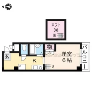 ピーターラビット壱番館【404号室】の間取り
