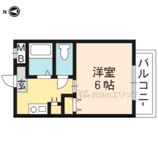 メゾン・ド・ロワール【203号室】の間取り