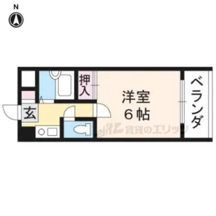 メゾン・ド・ロワール【408号室】の間取り
