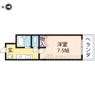 INAK BLDG.【203号室】の間取り