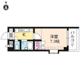 セトル岡崎【305号室】の間取り