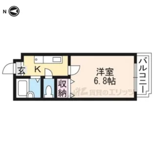 フラッツ7【3階】の間取り
