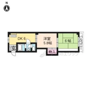 澤屋ビル【3階】の間取り