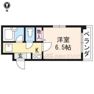 エリッツ9【507号室】の間取り