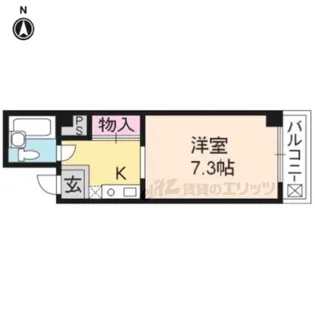 プルミエール青山【307号室】の間取り