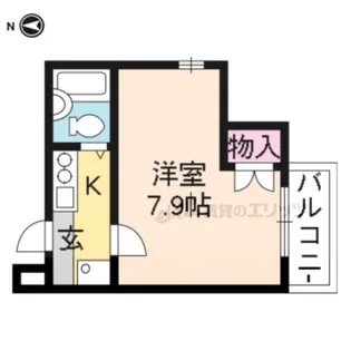 ル・パルク【301号室】の間取り