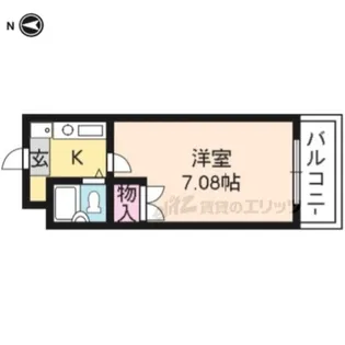 ル・パルク【102号室】の間取り